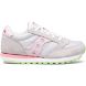 Saucony Jazz Original Kids' Sneakers Grey / Pink / Green | Canada 814ILHS